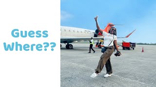 Travel with me to… GUESS WHERE??✈️ #MysteryVlog 😂