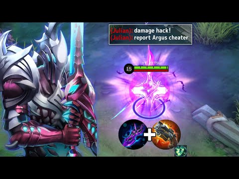 NEW SEASON DAMAGE HACK FOR ARGUS | ARGUS BEST BUILD 2022 | MOBILE LEGENDS