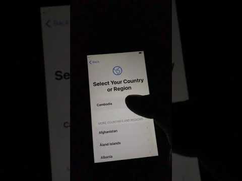 iOS 14 Set Up Screen