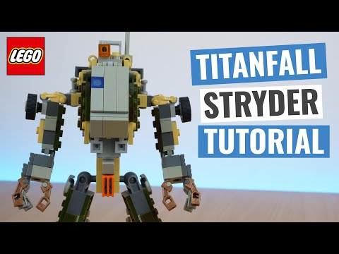 LEGO Titanfall Stryder Tutorial