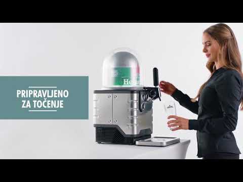 Heineken Blade how to setup a keg