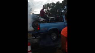 94 chevy 2500 burnout with a ktm