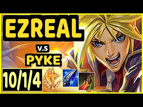 INNAXE (EZREAL) vs PYKE - 10/1/4 KDA BOTTOM ADC CHALLENGER GAMEPLAY - EUW