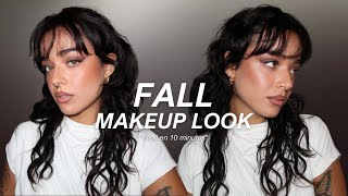 Maquillaje Otoño 2024 🌟 Look Glowy en 10 Minutos con Productos Low-Cost & Cruelty-Free 🤎✨