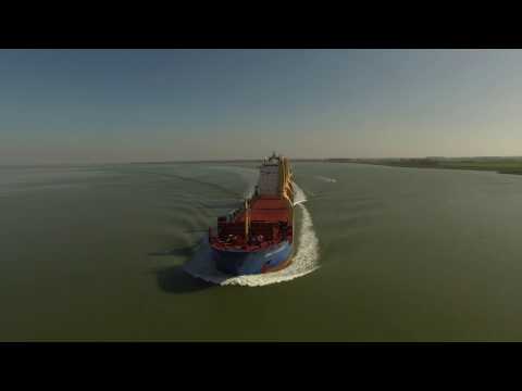 Ocean going vessels Westerschelde 09-04-2017