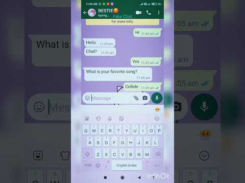 Whatsmock chat #trendingshorts