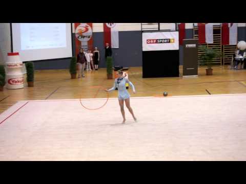Anastasia Detkova  (AUT) 2015 Austrian National Championships - Qualifications Hoop