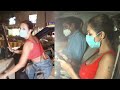 Hot Happening Malaika Arora Snapped In Red Crop Top Denim In Mumbai Today