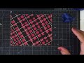 Simple Plaid Christmas Card