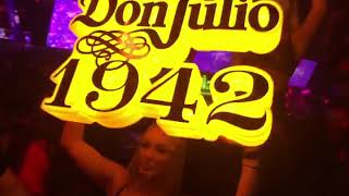 Bottled Blonde in Dallas birthday celebration bubbles