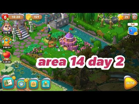Gardenscapes - Rabbit nest // area 14 day 2