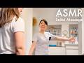 Japanese Style Massage Seitai With Facial And Shoulder Adjustments ASMR ​⁠