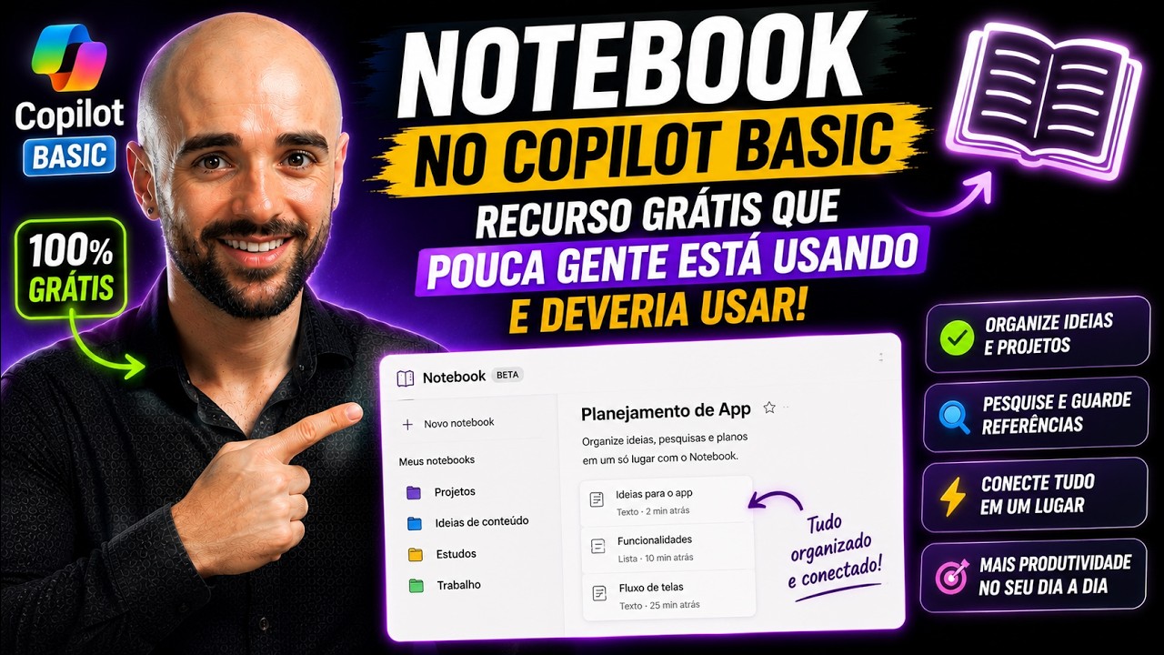 Copilot Notebooks Grátis: O Recurso Que Quase Ninguém Está Usando