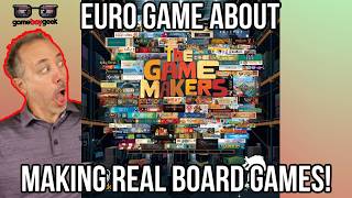 The Game Makers Board Game Review - Make Real Board Games!