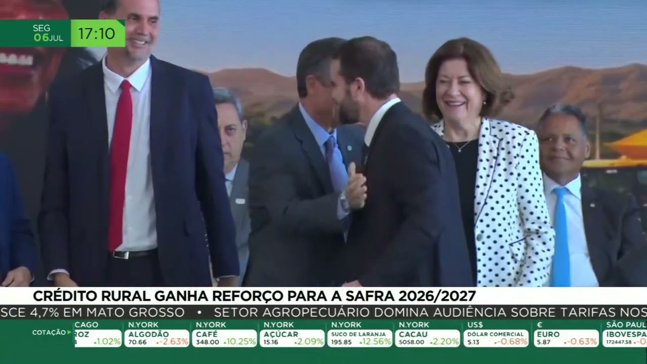 Crédito rural ganha reforço para a Safra 2026/2027