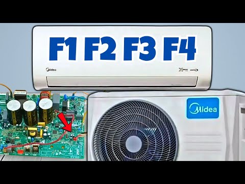 How To Fix F1, F2, F3 & F4 Errors in Midea Mini Split AC Easily!