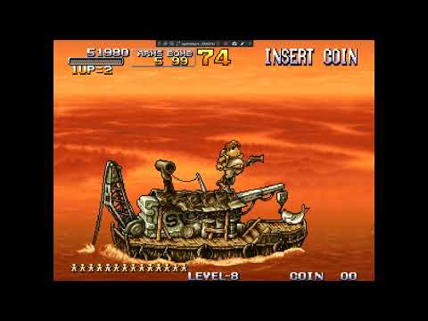 Metal Slug 3 (Enhanced) Stage 01 - No death #MetalSlugNoDeath
