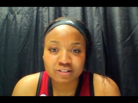 Forward Kayla Jones postgame South Carolina