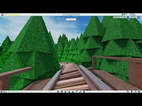 The mine coaster :D Theme park tycoon 2