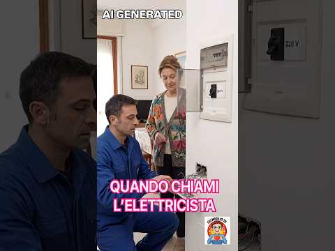 Quando mancano le basi 😂 #elettricista #umorismo #ironia #barzellette #videodivertenti #funnyvideos