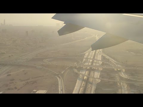 Amazing Landing at Jeddah Airport | Spectacular View from the ✈️🇸🇦|@aslamvlogs15