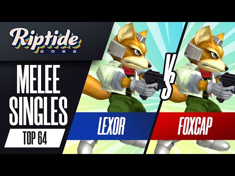 lexor vs FoxCap - Melee Singles Top 64 - Riptide 2022 | Fox vs Fox