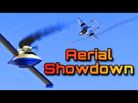 Aerial Showdown VS a Freemode Dogfighter - GTA Online