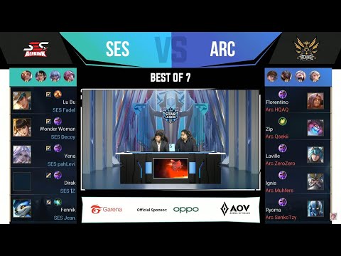 ARC vs SES Game 3 I Final Day 1 ASL 2021 Spring I Archangel vs Saudara Esports Full Game