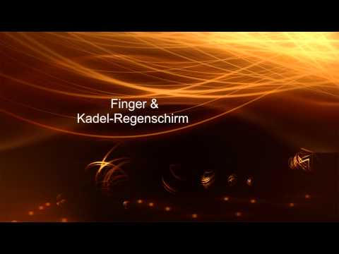 Finger und Kadel Regenschirm