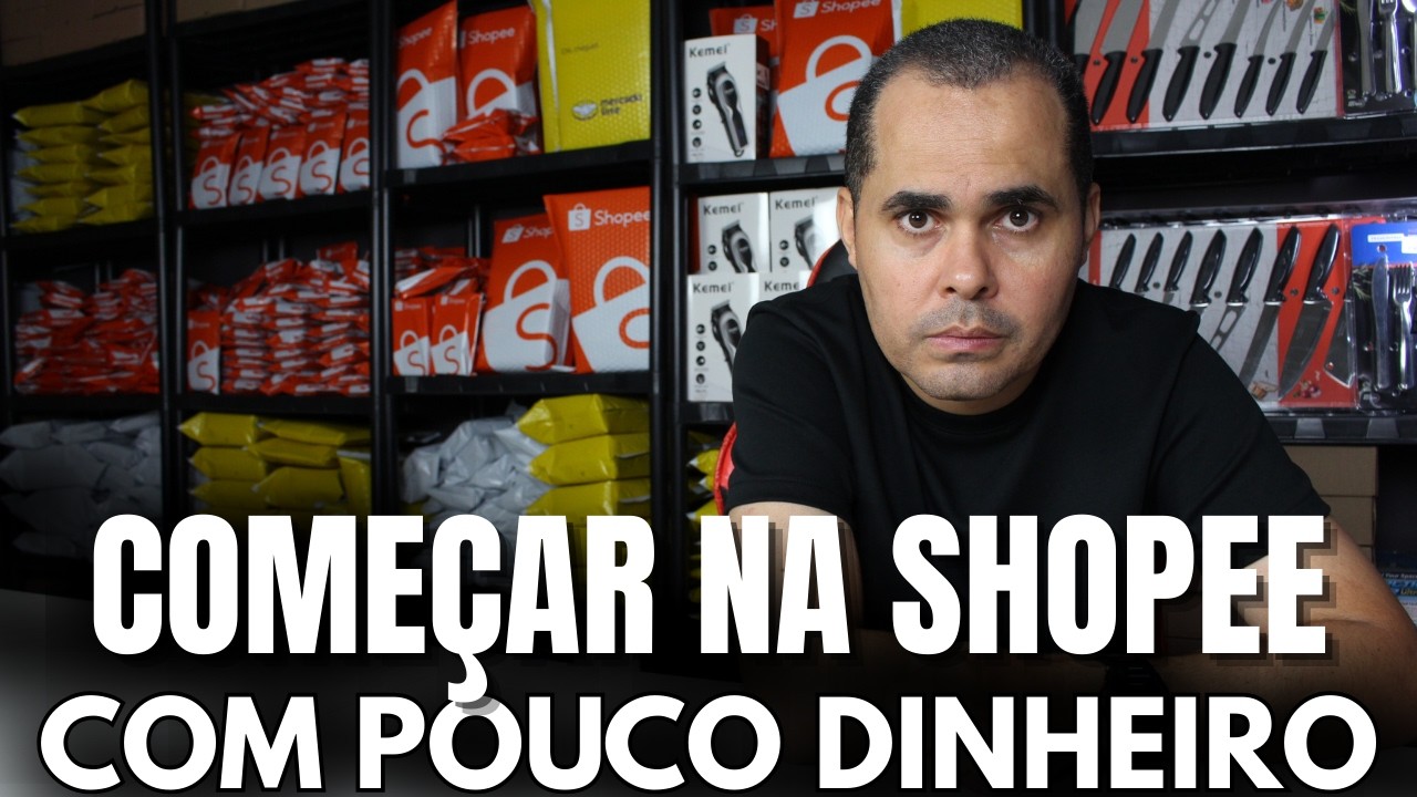 Comece seu próprio negócio com R$10,00 fazendo renda extra 15 minutos por dia usando a Shopee