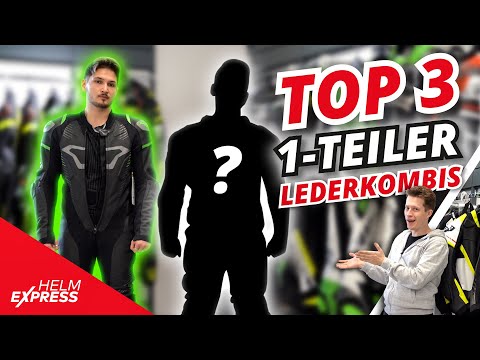 Perfekte Motorradbekleidung für RENNSTRECKE & LANDSTRAßE - 1-Teiler Lederkombi