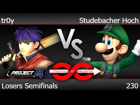 IaB! 230 - tr0y (Ike, Fox) vs TLOC | Studebacher Hoch (Luigi) Losers Semifinals - PM