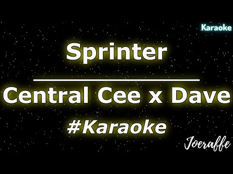 Central Cee x Dave - Sprinter (Karaoke)