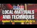 LOCAL MATERIALS AND TECHNIQUES APPLIED TO CONTEMPORARY ARTS Grade 12