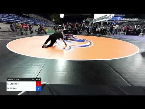 122 Lbs Round Of 128 - Lillie Costilla, South Carolina Vs Brielle Bibla, Florida Baba