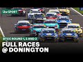 FULL RACES BTCC Round 1 2 And 3 Donington Park 2025 ITV Sport