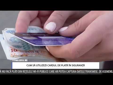 CUM SĂ UTILIZEZI CARDUL DE PLATĂ ÎN SIGURANȚĂ