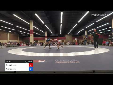 55 Kg Rr Rnd 1 - Alisha Howk, Sunkist Kids Wrestling Club Vs Alana Vivas, Menlo Wrestling Club 1ce