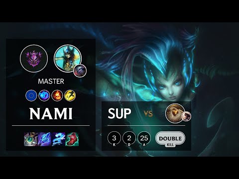Nami Support vs Bard - EUW Master Patch 11.2