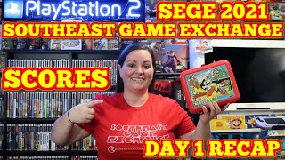 South East Game Exchange (SEGE 2021) RECAP DAY 1 - Floor Overview, Activities, Pick Ups!