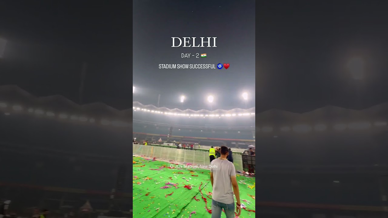 Diljit Dosanjh live Concert at JLN Stadium