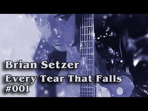 Brian Setzer - Every Tear That Falls - Guitar Cover & Guitar Lesson (Part 01 - Acoustic Guitar)