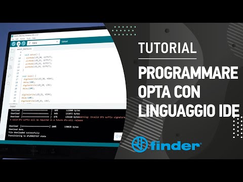 Programmare OPTA con linguaggio Arduino IDE