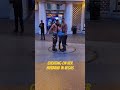Girl Cheating On Her Husband In Las Vegas Fremont Street