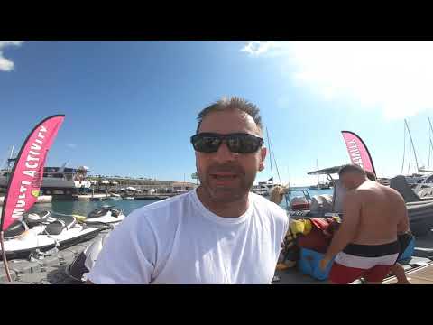 Jetskizés az óceánon - hullámzó érzelmek :D - Gran Canaria
