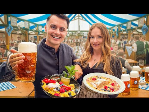Wir gehen 1 Tag auf das Oktoberfest zum FEIERN 🥳🍺 I München Vlog