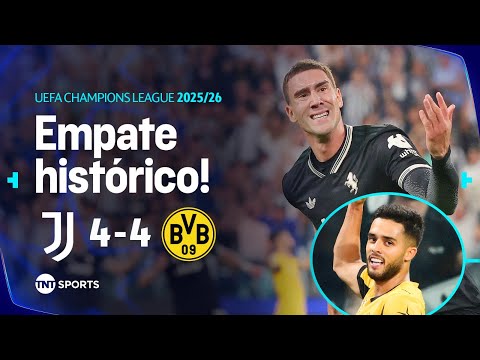 Gols e lances de Juventus x Borussia Dortmund