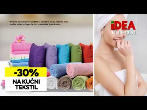 IDEA vikend akcija 11. - 12.11.2016.