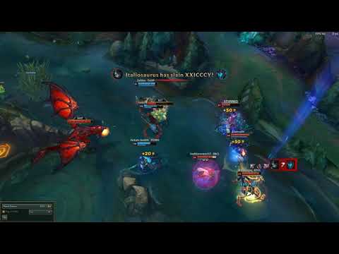 League Of Legends | Game clip #2 He Stole My Pentakill