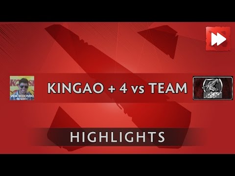 KINGAO + 4 vs Team DileCom - World Electronic Sports Games International - Dota Highlights